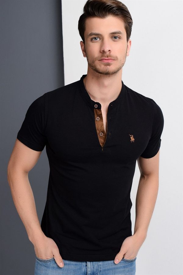 dewberry T8560 DEWBERRY T-SHIRT-BLACK