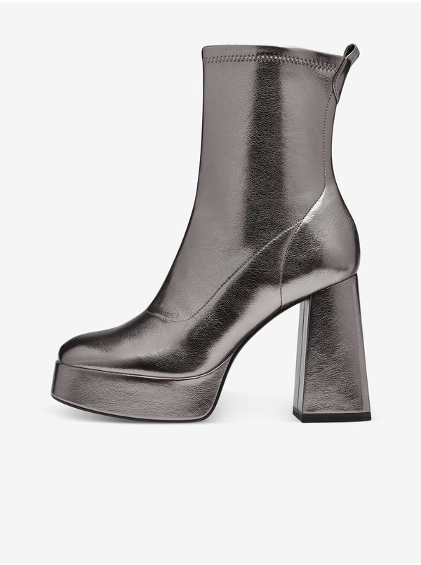 Tamaris Tamaris Women's Heeled Ankle Boots in Silver - Women