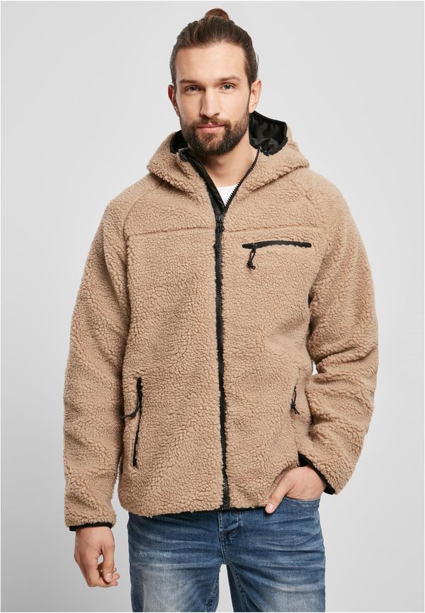 Brandit Teddyfleece Camel Work Jacket