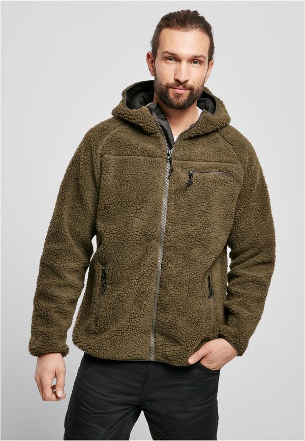 Brandit Teddyfleece Worker Jacket olive