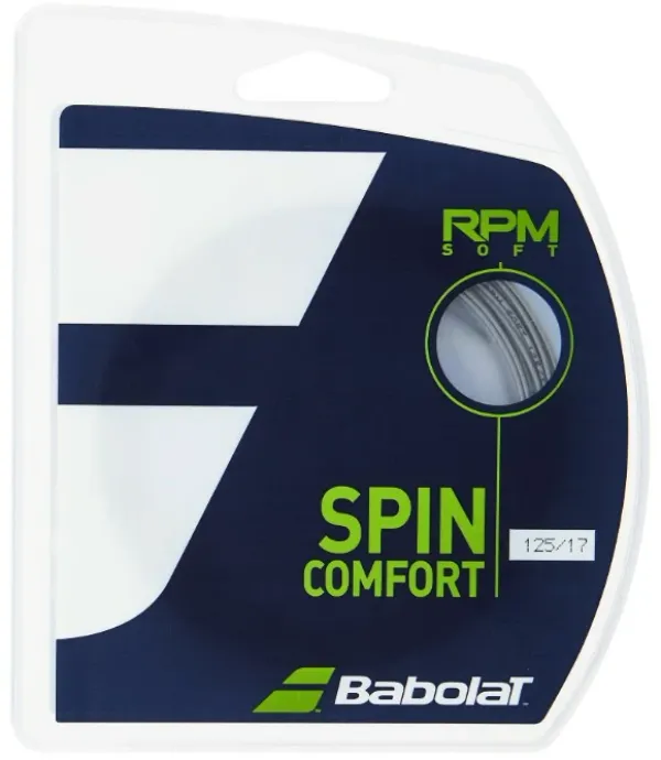 Babolat Tenisový výplet Babolat  RPM Soft Grey 12m  1,30 mm