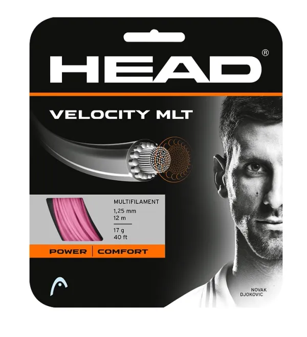 Head Tenisový výplet Head  Velocity Pink (12 m)  1,30 mm