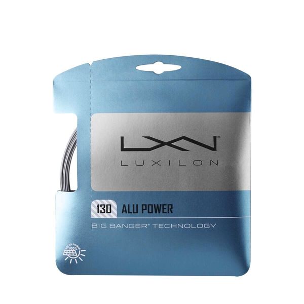 Luxilon Tenisový výplet Luxilon  Alu Power Silver 1.30 mm (12 m)  1,30 mm