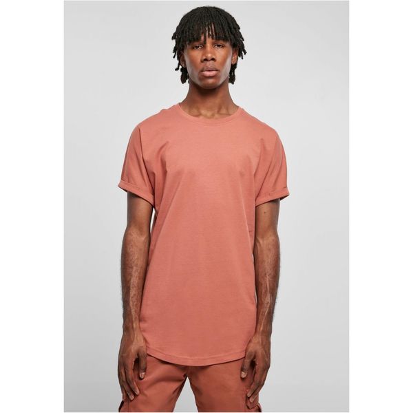 Urban Classics Terracotta Long Shape Turnup Tee