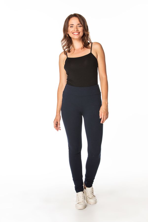 Tessita Tessita Woman's Pants T370 4 Navy Blue