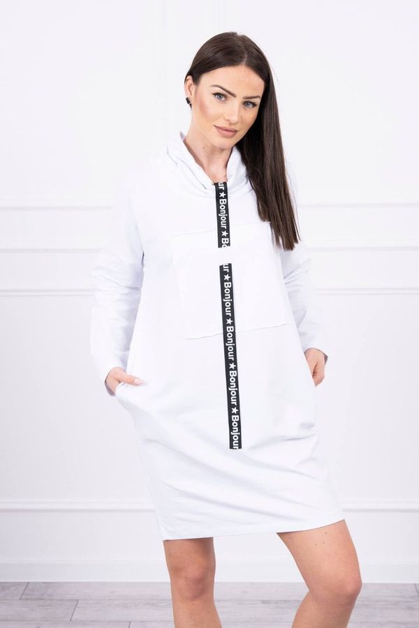 Kesi Tie dress white