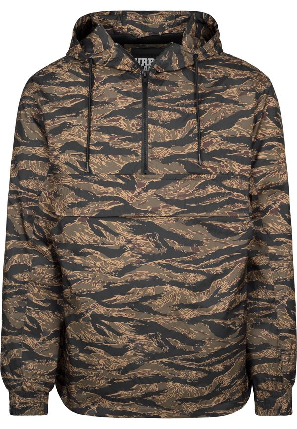 Urban Classics Tiger Camo Pull Over Wood Camo