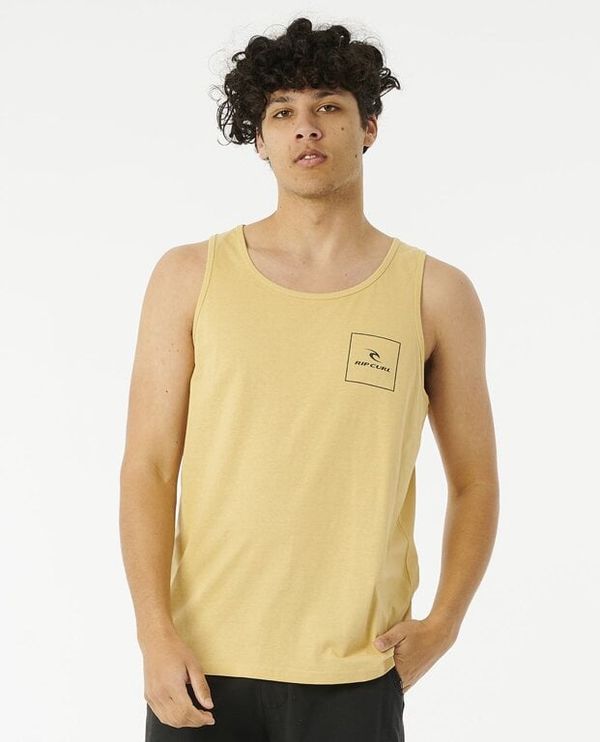 Rip Curl Tílko Rip Curl CORP ICON TANK Washed Yellow