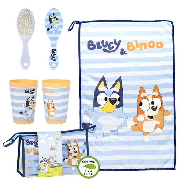 BLUEY TOILETRY BAG TOILETBAG ACCESSORIES BLUEY