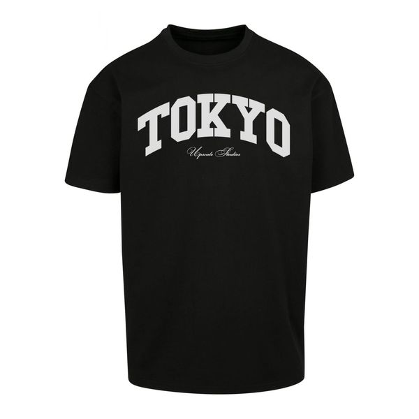 Mister Tee Tokyo College Oversize T-Shirt Black