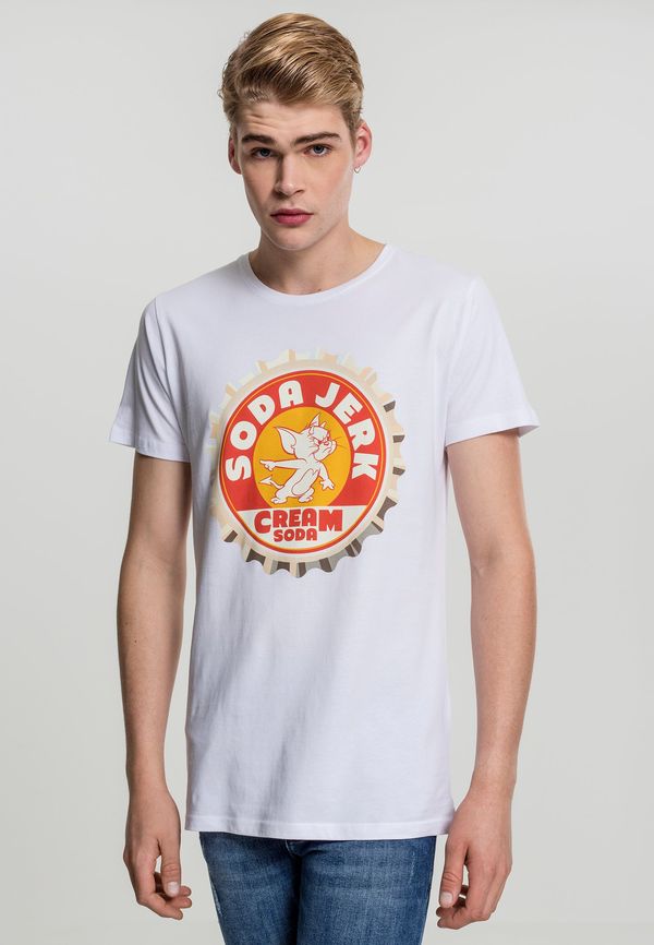 Merchcode Tom & Jerry Soda Tee White