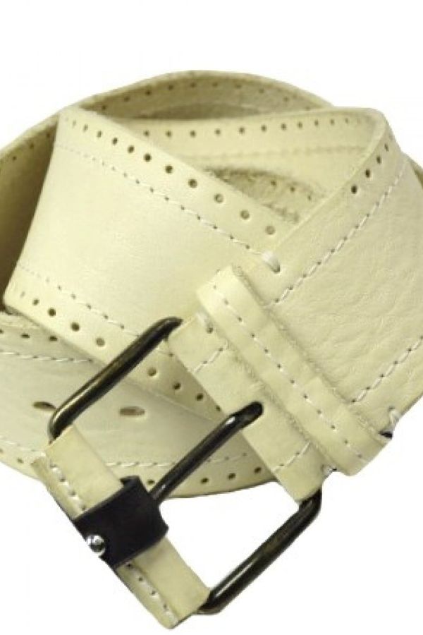 Tommy Hilfiger Tommy Hilfiger Belt - kansas perforate white