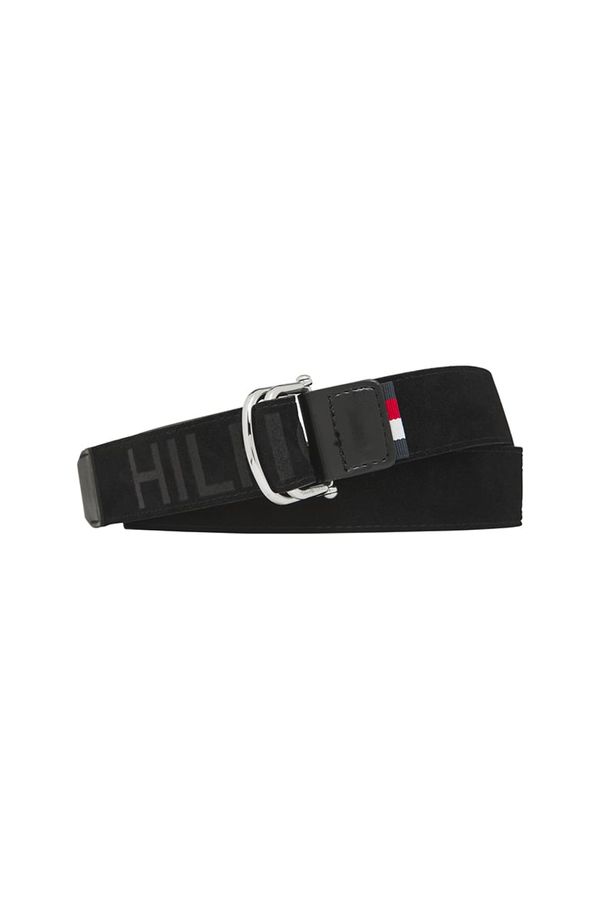 Tommy Hilfiger Tommy Hilfiger Belt - NEW D-RING LEATHER 3.5 black