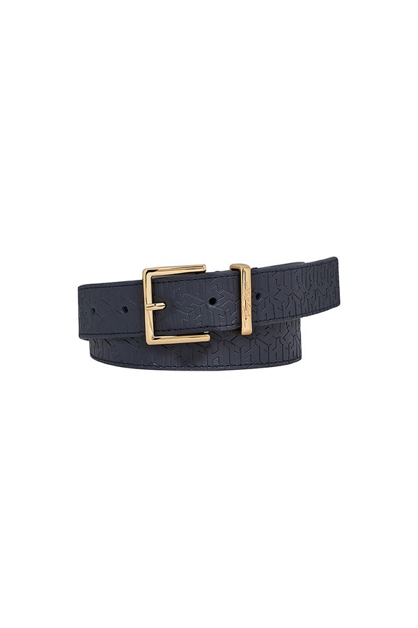 Tommy Hilfiger Tommy Hilfiger Belt - SIGNATURE BELT 3.0 MONOGRAM blue