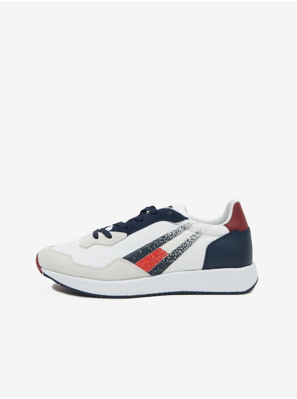 Tommy Hilfiger Tommy Hilfiger Blue and White Mens Sneakers Tommy Jeans - Men