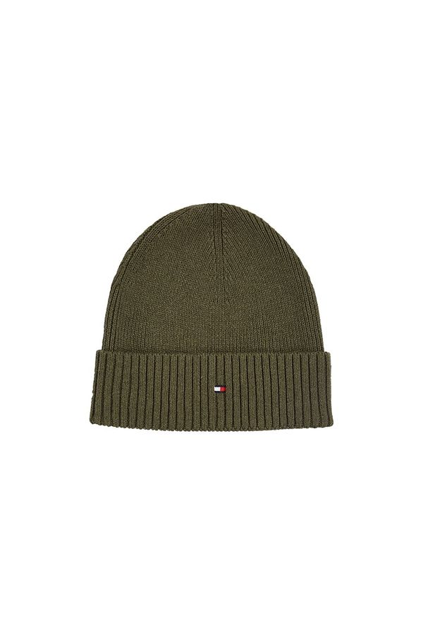 Tommy Hilfiger Tommy Hilfiger Cap - ESSENTIAL FLAG BEANIE green