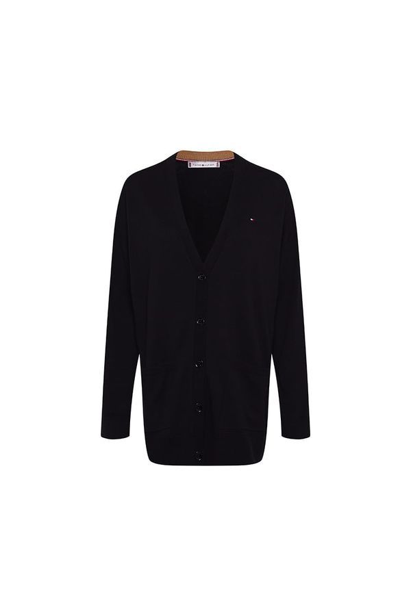 Tommy Hilfiger Tommy Hilfiger Cardigan - SOFT COTTON CARDI LS black