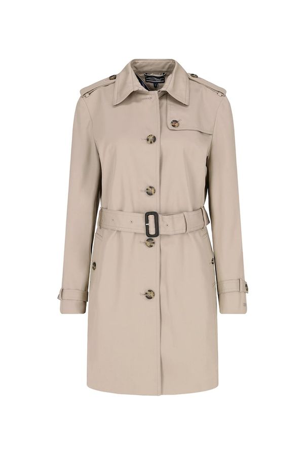 Tommy Hilfiger Tommy Hilfiger Coat - HERITAGE SINGLE BREASTED TRENCH beige