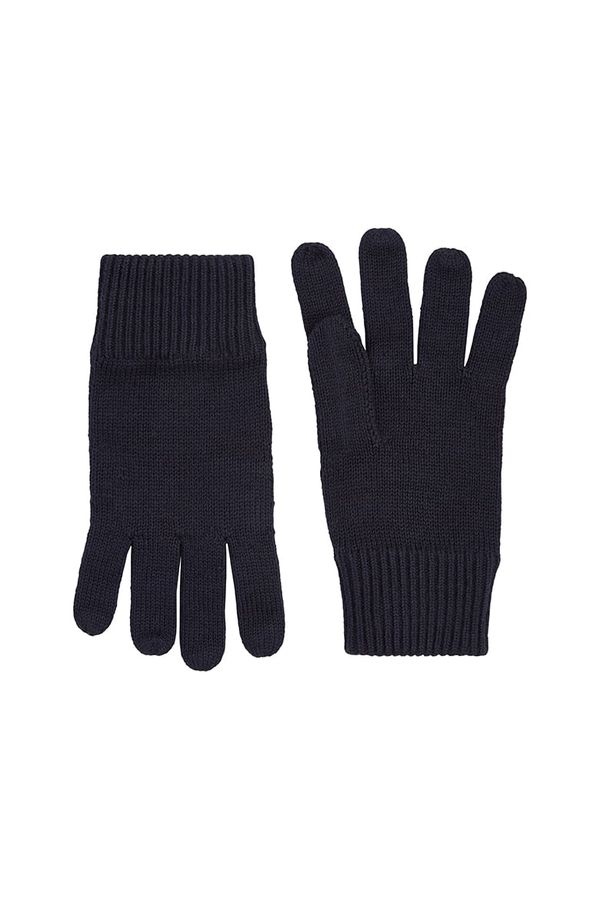 Tommy Hilfiger Tommy Hilfiger Gloves - ESSENTIAL FLAG KNITTED GLOVES blue