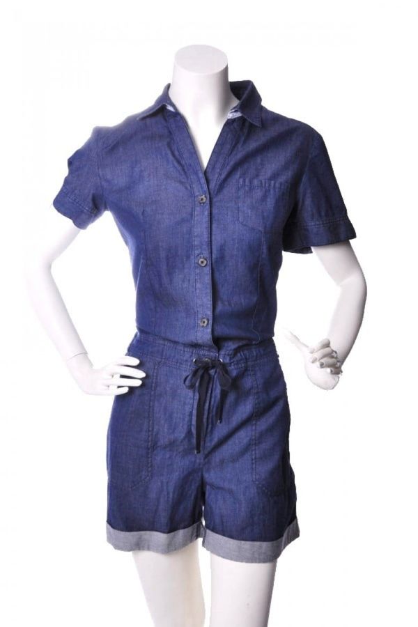 Tommy Hilfiger Tommy Hilfiger Jumpsuit - chambray jumpsui blue