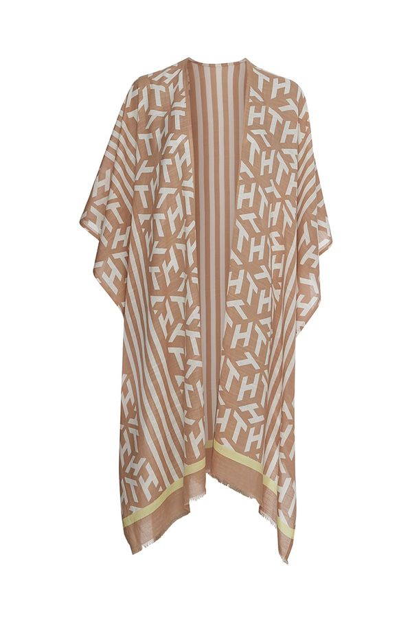 Tommy Hilfiger Tommy Hilfiger Kaftan - TH SUMMER BEACH KAFTAN &amp; POUCH beige