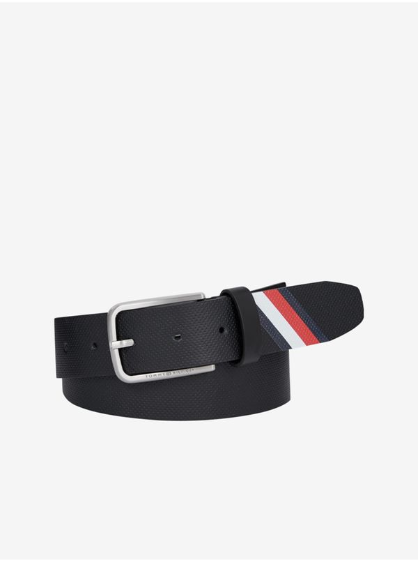 Tommy Hilfiger Tommy Hilfiger Men's Black Leather Belt - Men