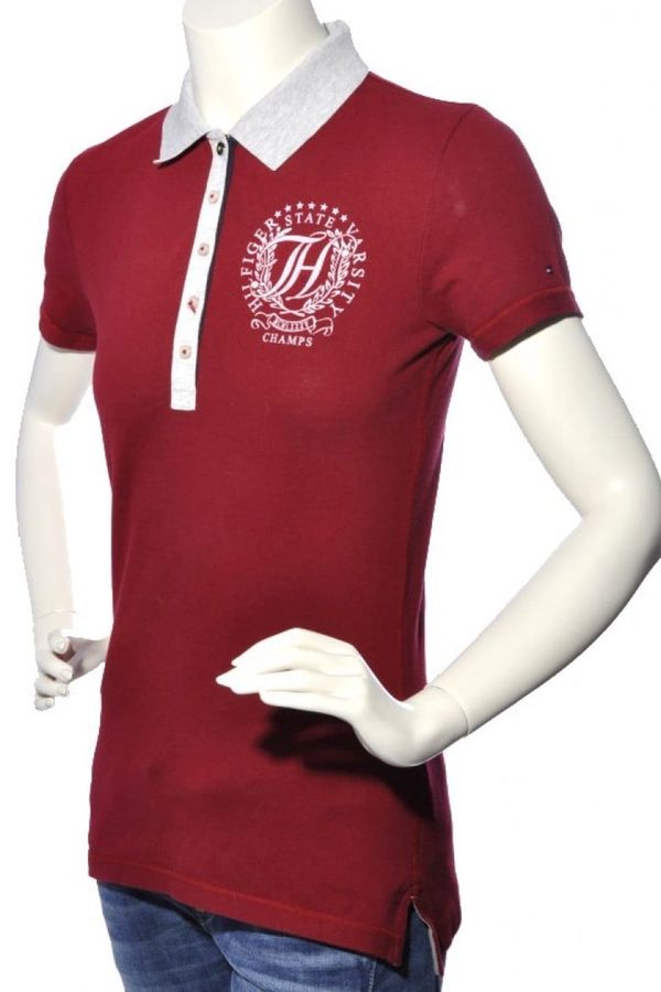 Tommy Hilfiger Tommy Hilfiger Polo Shirt - DODGE POLO SS red