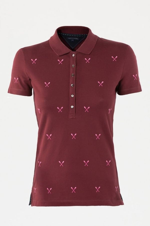 Tommy Hilfiger Tommy Hilfiger Polo shirt - PANDO POLO SS red