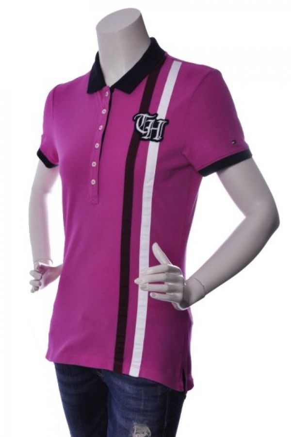 Tommy Hilfiger Tommy Hilfiger Polo shirt - PELHAM POLO SS purple