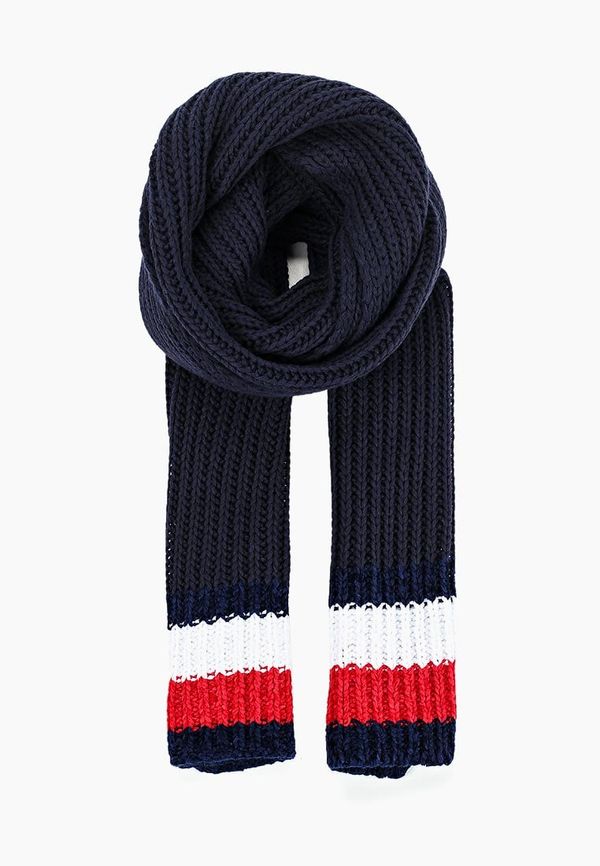 Tommy Hilfiger Tommy Hilfiger Scarf - CORPORATE CHUNKY KNIT SCARF dark blue