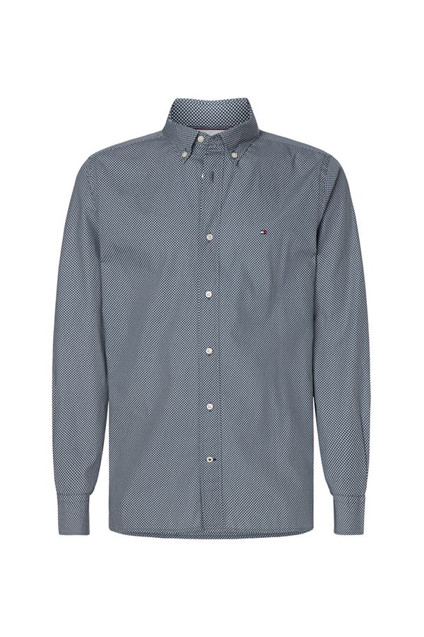 Tommy Hilfiger Tommy Hilfiger Shirt - MICRO BANDANA PRINT SHIRT blue