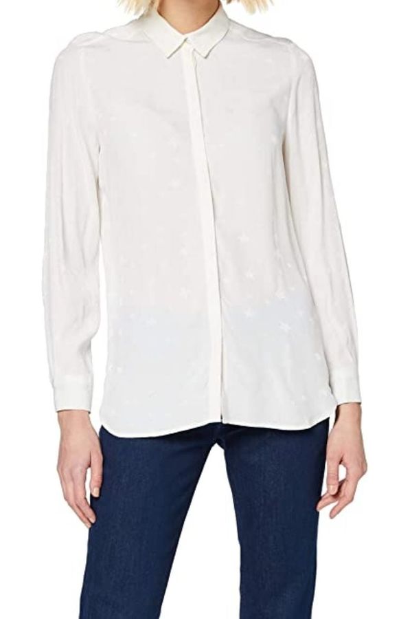 Tommy Hilfiger Tommy Hilfiger Shirt - NISSE VISCOSE BLOUSE white