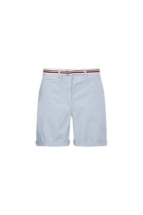 Tommy Hilfiger Tommy Hilfiger Shorts - COTTON TENCEL CHINO RW SHORT light blue