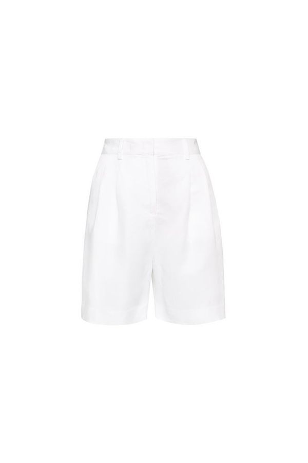 Tommy Hilfiger Tommy Hilfiger Shorts - LINEN TENCEL SHORT white