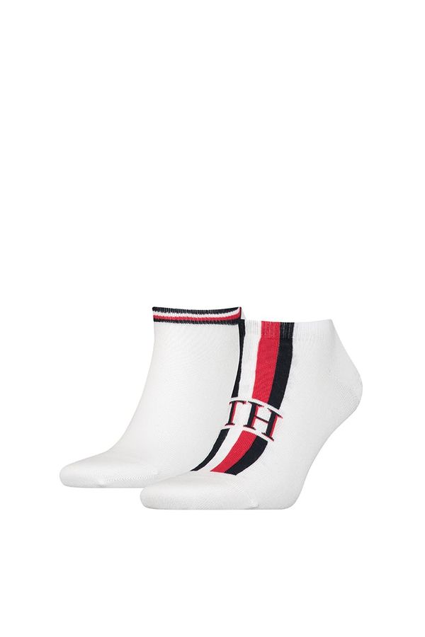 Tommy Hilfiger Tommy Hilfiger Socks - TH MEN SNEAKER 2P ICONIC STRIPE white