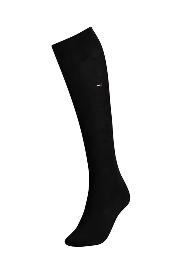 Tommy Hilfiger Tommy Hilfiger Socks - TH WOMEN 98% COTTON KNEEHIGH 1P Black