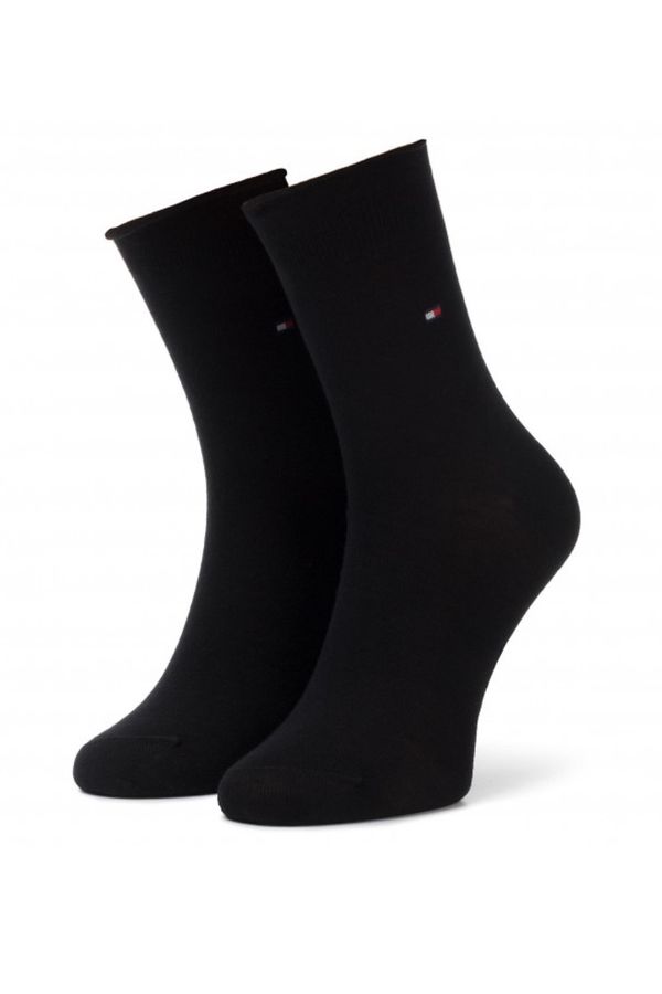 Tommy Hilfiger Tommy Hilfiger Socks - TH WOMEN 98% COTTON SOCK 1P Black