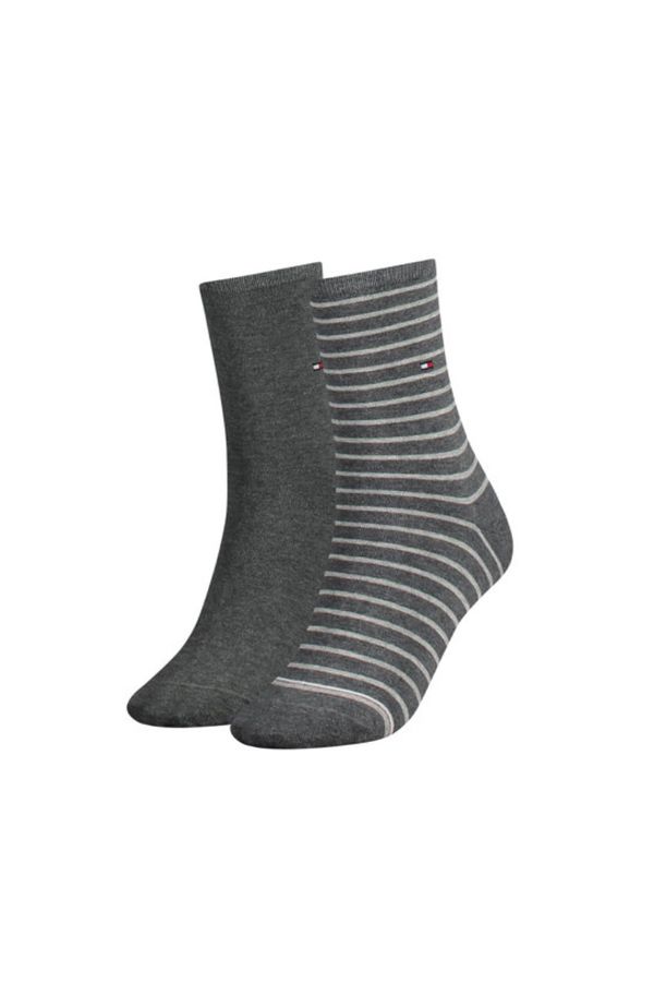 Tommy Hilfiger Tommy Hilfiger Socks - TH WOMEN SMALL STRIPE 2P grey