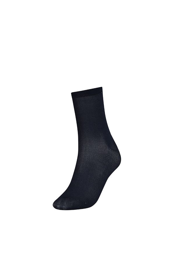 Tommy Hilfiger Tommy Hilfiger Socks - TH WOMEN SOCK 1P HEEL STRIPE black