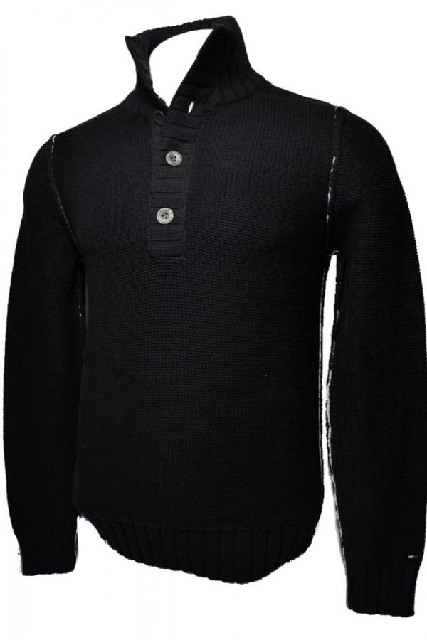 Tommy Hilfiger Tommy Hilfiger Sweater - TEAR TN SWEATER black