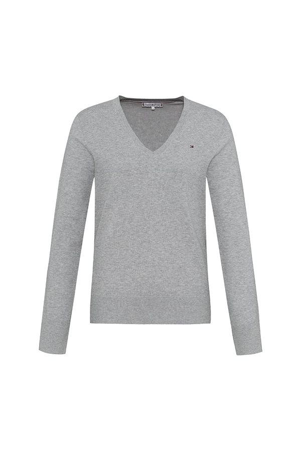 Tommy Hilfiger Tommy Hilfiger Sweater - V-NK SWTR grey