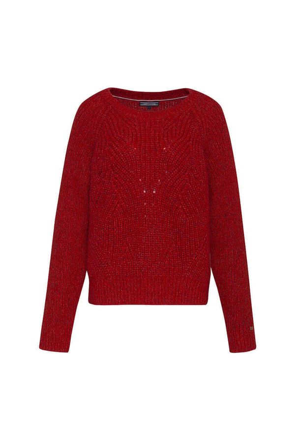 Tommy Hilfiger Tommy Hilfiger Sweater - VIVICA C-NK SWTR red