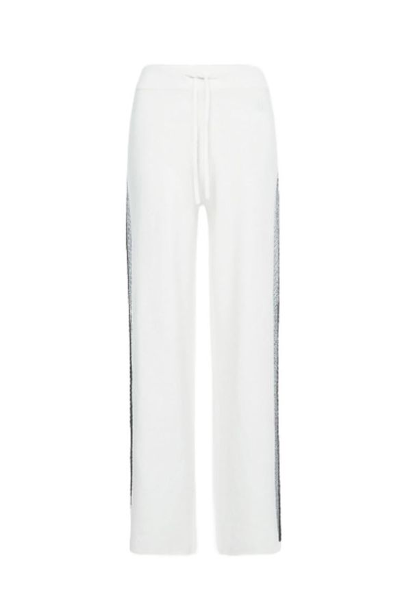 Tommy Hilfiger Tommy Hilfiger Sweatpants - TH FLEX WIDE LEG PANT white