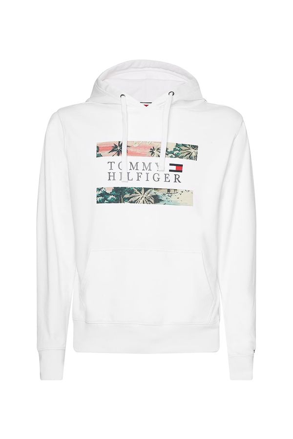 Tommy Hilfiger Tommy Hilfiger Sweatshirt - HAWAIIAN FLAG HOODY white