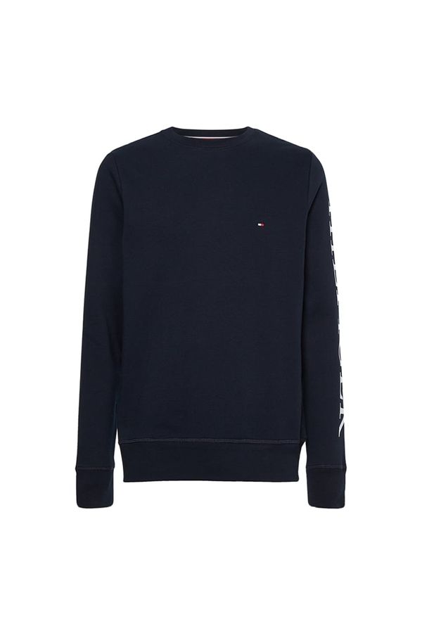 Tommy Hilfiger Tommy Hilfiger Sweatshirt - HILFIGER LOGO ON SLEEVE CREWNECK blue