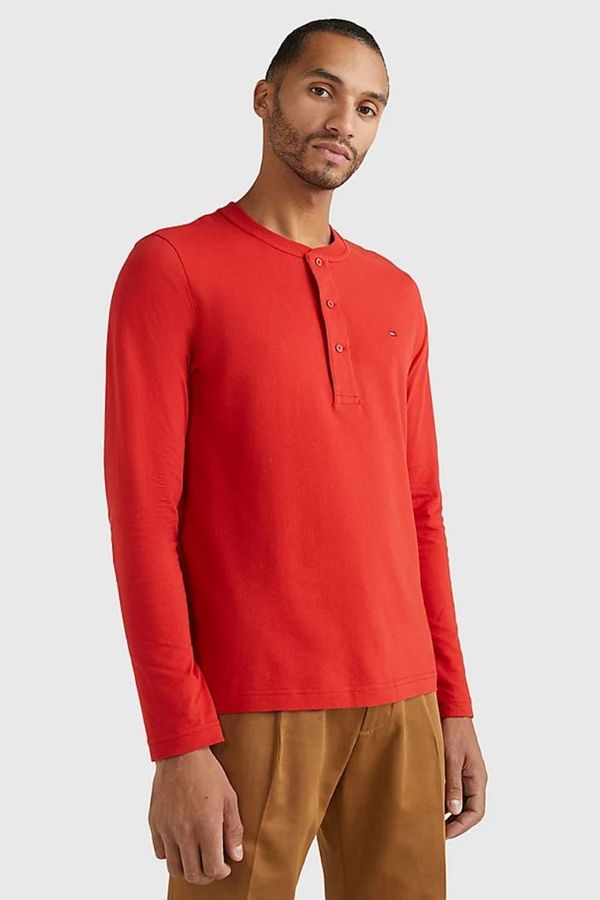 Tommy Hilfiger Tommy Hilfiger T-shirt - CLASSIC HENLEY red