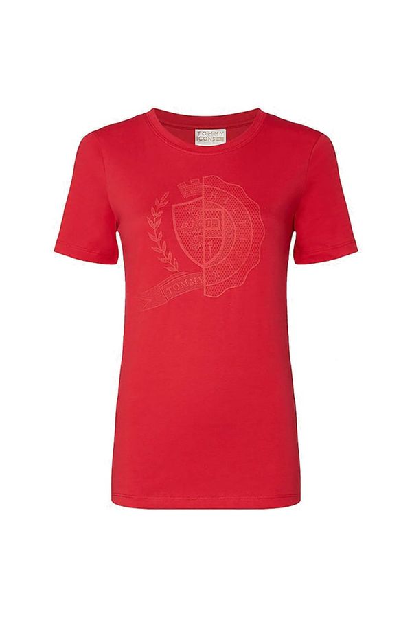 Tommy Hilfiger Tommy Hilfiger T-Shirt - ICON SLIM C-NK TOP SS red