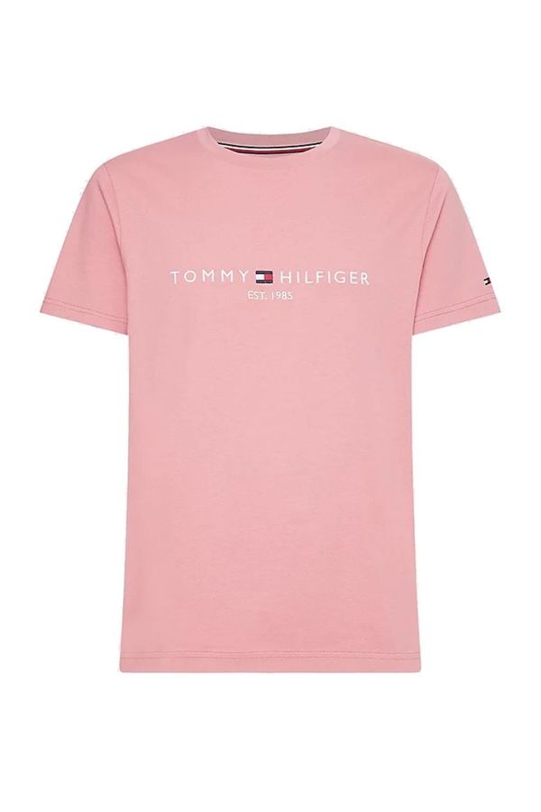 Tommy Hilfiger Tommy Hilfiger T-shirt - TOMMY LOGO TEE pink