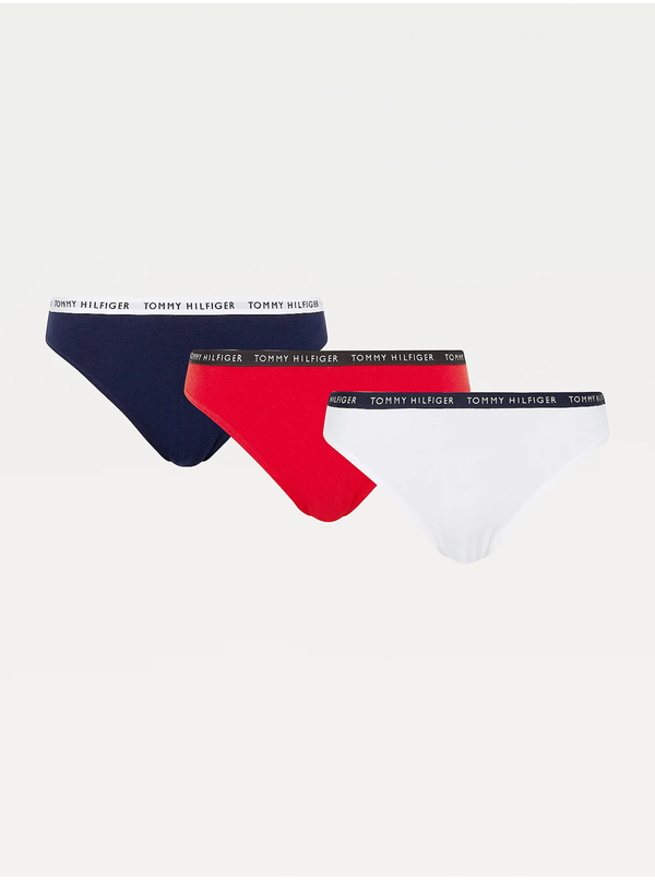 Tommy Hilfiger Tommy Hilfiger Woman's 3Pack Thong Brief UW0UW02828