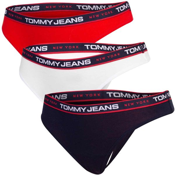 Tommy Hilfiger Tommy Hilfiger Woman's 3Pack Thongs Briefs UW0UW047090WE